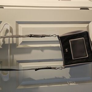 Black and Gray Crossbody Bag